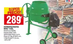 Bricoking Hormigonera mac oferta