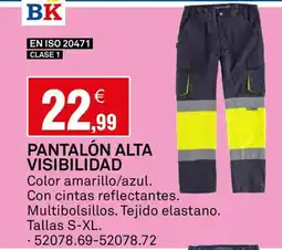 Bricoking Pantalón alta visibilidad oferta