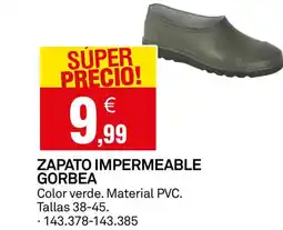 Bricoking Zapato impermeable gorbea oferta