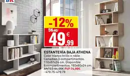 Bricoking Estantería baja athena oferta