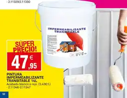 Bricoking Pintura impermeabilizante transitable oferta