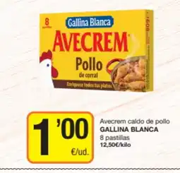 Economy Cash GALLINA BLANCA Avecrem caldo de pollo oferta