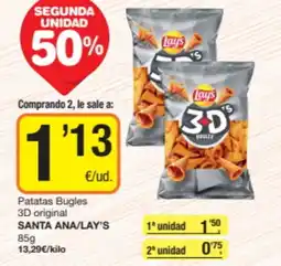 Economy Cash SANTA ANA/LAY'S Patatas Bugles 3D original oferta