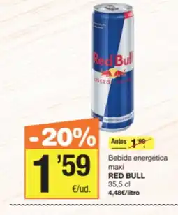 Economy Cash RED BULL Bebida energética maxi oferta