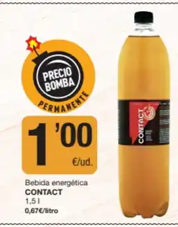 Economy Cash CONTACT Bebida energética oferta