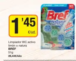Economy Cash BREF Limpiador WC activo limón o natura oferta