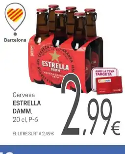 Valvi Supermercats ESTRELLA DAMM Cervesa oferta