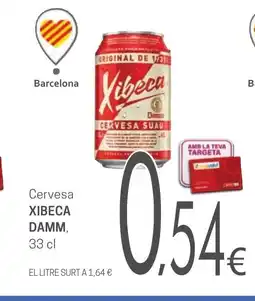 Valvi Supermercats XIBECA DAMM Cervesa oferta