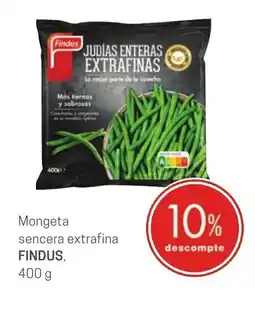 Valvi Supermercats FINDUS Mongeta sencera extrafina oferta