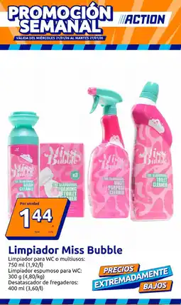 Action Limpiador Miss Bubble oferta