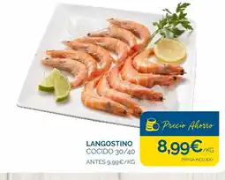 Cash Ecofamilia Langostino cocido oferta