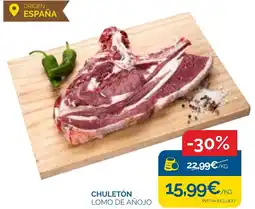 Cash Ecofamilia Chuletón lomo de añojo oferta