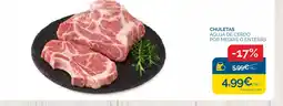 Cash Ecofamilia Chuletas aguja de cerdo oferta