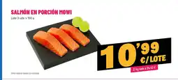 AhorraMas Salmón en porción mowi oferta