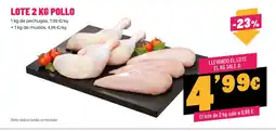 AhorraMas Lote pollo oferta