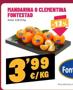 AhorraMas Mandarina o clementina fontestad oferta