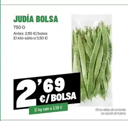 AhorraMas Judía bolsa oferta