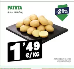 AhorraMas Patata oferta