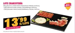 AhorraMas Lote charcutería oferta