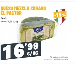 AhorraMas EL PASTOR Queso mezcla curado oferta