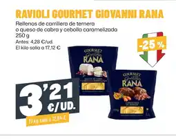 AhorraMas RANA Ravioli gourmet giovanni oferta