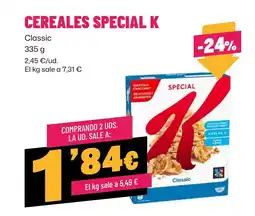 AhorraMas SPECIAL K Cereales oferta