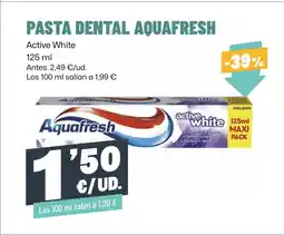AhorraMas AQUAFRESH Pasta dental oferta