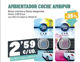 AhorraMas AMBIPUR Ambientador coche oferta