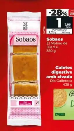 Maxi Dia EL MOLINO DE DIA Sobaos oferta