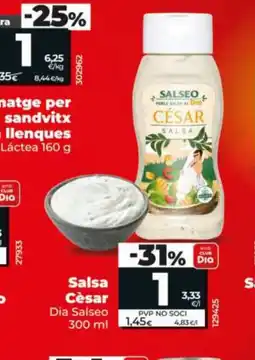 Maxi Dia DIA SALSEO Salsa Cèsar oferta