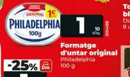 Maxi Dia PHILADELPHIA Formatge d'untar original oferta