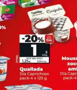 Maxi Dia DIA CAPRICHOSO Quallada oferta