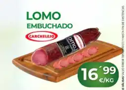 Quality Supermercados CARCHELEJO Lomo embuchado oferta