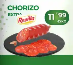 Quality Supermercados REVILLA Chorizo extra oferta