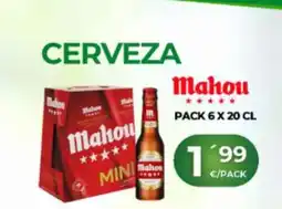 Quality Supermercados MAHOU Cerveza oferta