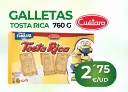 Quality Supermercados TOSTA RICA Galletas oferta