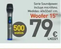 Mi Bricolaje Serie Soundpower. Incluye micrófono oferta