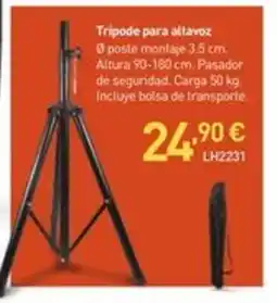 Mi Bricolaje Tripode para altavoz oferta