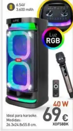 Mi Bricolaje Ideal para karaoke oferta