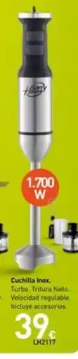 Mi Bricolaje Cuchilla Inox. Turbo. Tritura hielo. regulable. Velocidad regulable. oferta