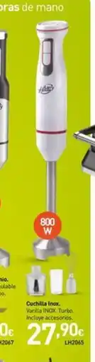 Mi Bricolaje Cuchilla Inox. Varilla INOX, Turbo. Incluye accesorios. oferta