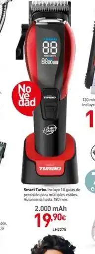 Mi Bricolaje Smart Turbo. Incluye 10 guías de precisión para múltiples estilos. Autonomía hasta 180 min. oferta