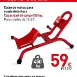 Mi Bricolaje Calzo de motos para rueda delantera oferta