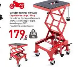 Mi Bricolaje Elevador de motos hidráulico oferta