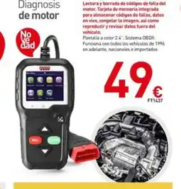 Mi Bricolaje Diagnosis de motor oferta