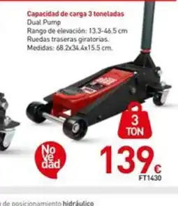 Mi Bricolaje Capacidad de carga 3 toneladas Dual Pump oferta