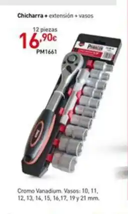 Mi Bricolaje Chicharra extensión + vasos oferta