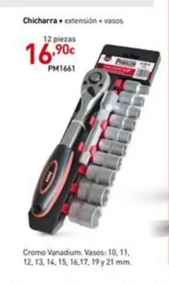 Mi Bricolaje Chicharra extensión + vasos oferta