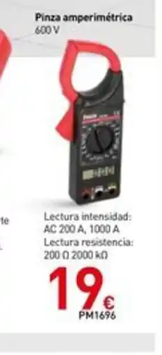 Mi Bricolaje Pinza amperimétrica 600 V oferta