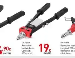 Mi Bricolaje De tijera Remaches hasta Longitud: 200mm Remaches de 2.4-3.2-4.0- 4.8-6.4 mm. oferta